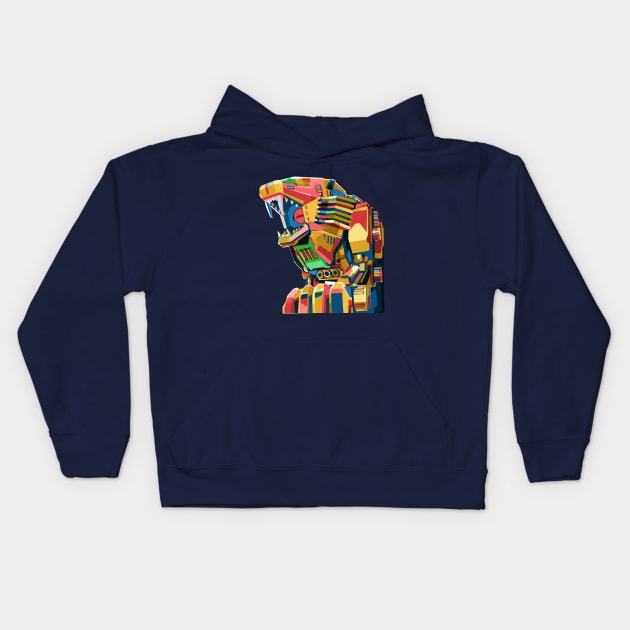 Liger Jager Kids Hoodie by Shuriken